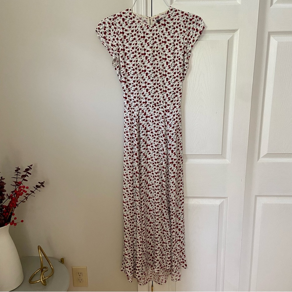 Reformation Gavin Dress in Carnation
